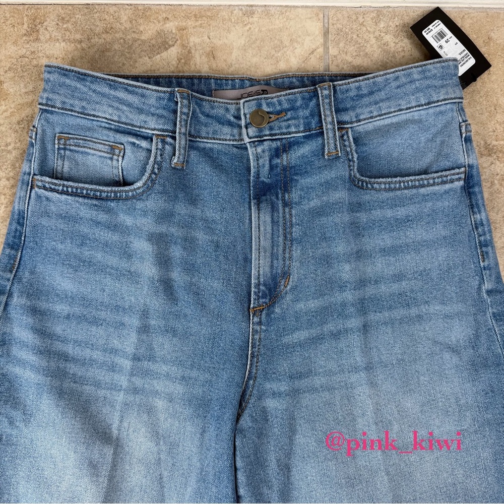 Joe's Jeans Blue Wide Leg Ankle Jeans - Picture 4 of 12